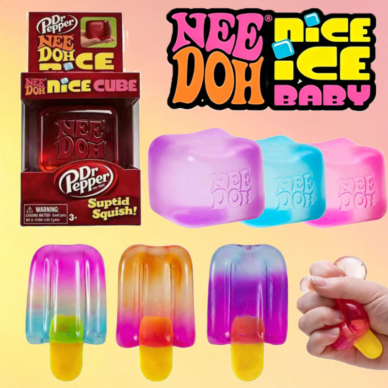 Office Tech Gadgets - Needoh Ice Cream Squishy Toy Squeeze