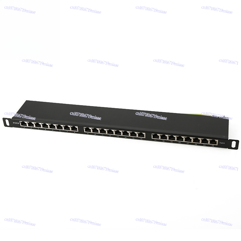 Patch Panel Cat6 - 0.5U Patch Panel Cat5e Shielded Patch