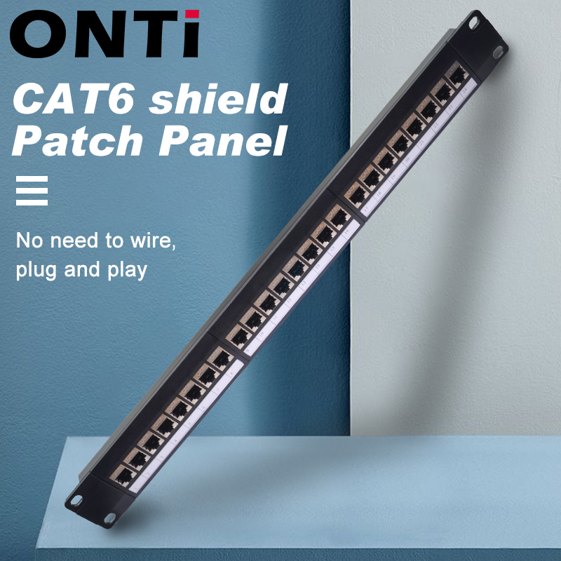 ONTi 19in 1U Rack 24 Port CAT6 - Patch Panel Cat6 incelemesi ve fiyatı