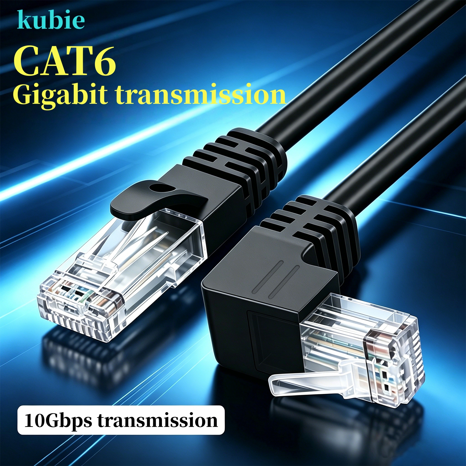 kubie Cat6a RJ45 90 Degree Ang - Patch Panel Cat6 incelemesi ve fiyatı