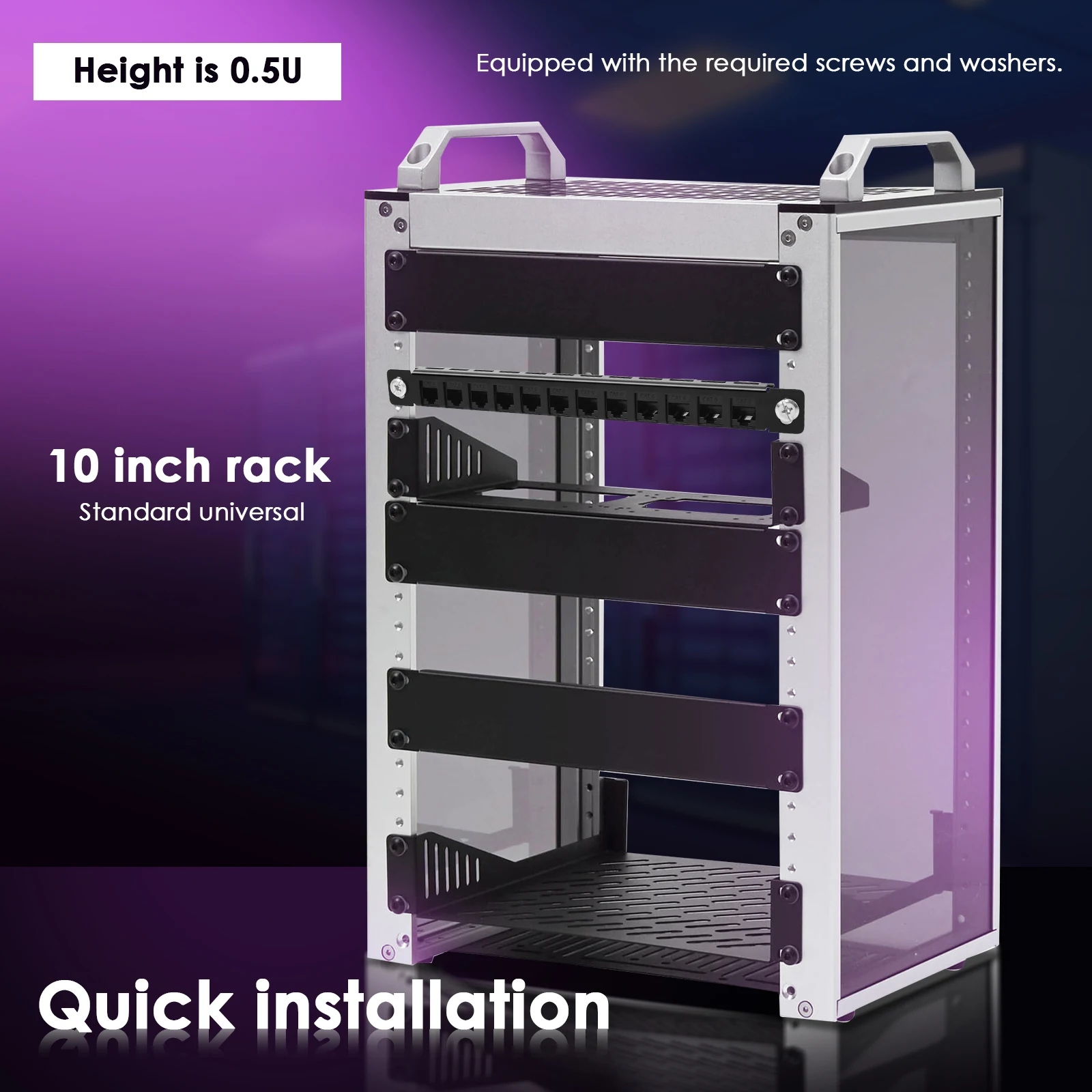 12 Port Patch Panel 10inch 0.5 - Patch Panel Cat6 incelemesi ve fiyatı