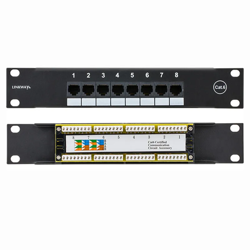 Network Adapter 8 Port CAT6 Pa - Patch Panel Cat6 incelemesi ve fiyatı