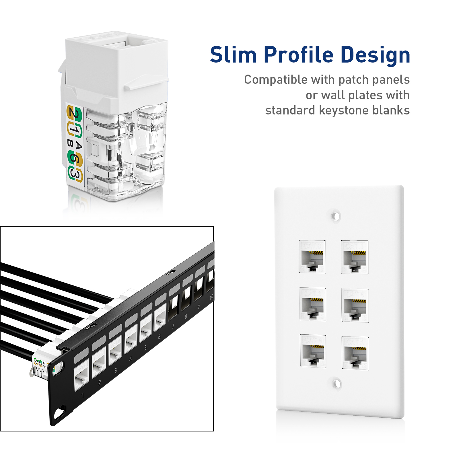 ZoeRax RJ45 Cat6/5e Slim Profi - Patch Panel Cat6 incelemesi ve fiyatı