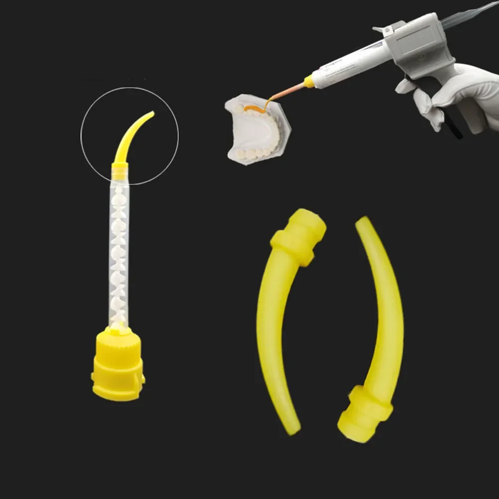 100Pcs/pack Dental Mixing Nozz - Tape Gun Dispenser incelemesi ve fiyatı
