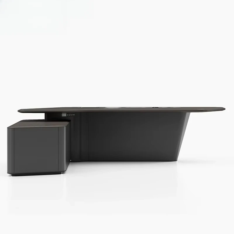 L Shape With Drawer White Luxu - Office Tech Management incelemesi ve fiyatı