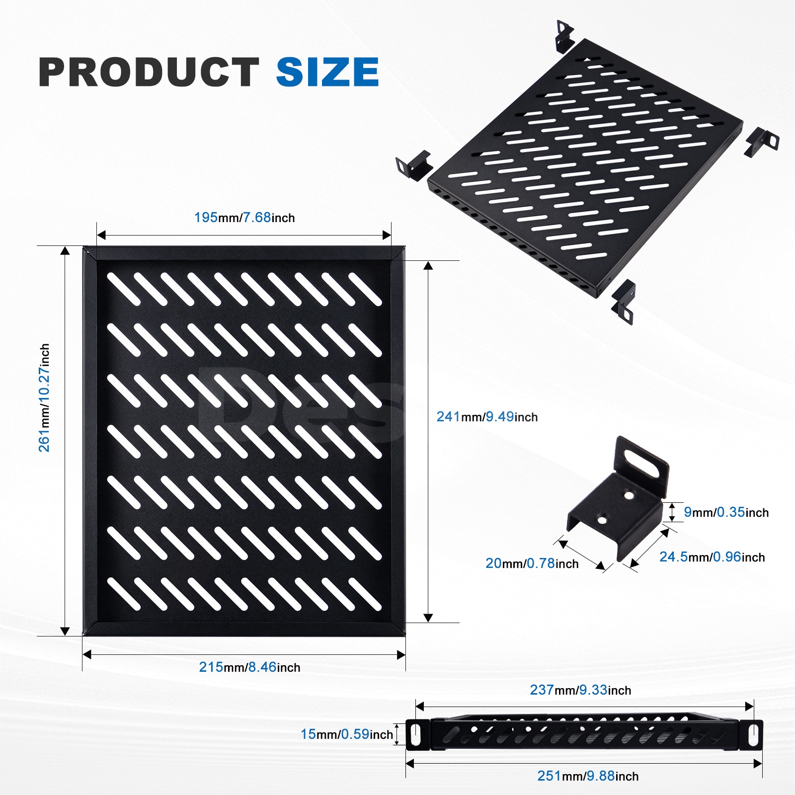 DeskPi RackMate Accessories 10 - Server Rack Shelf incelemesi ve fiyatı