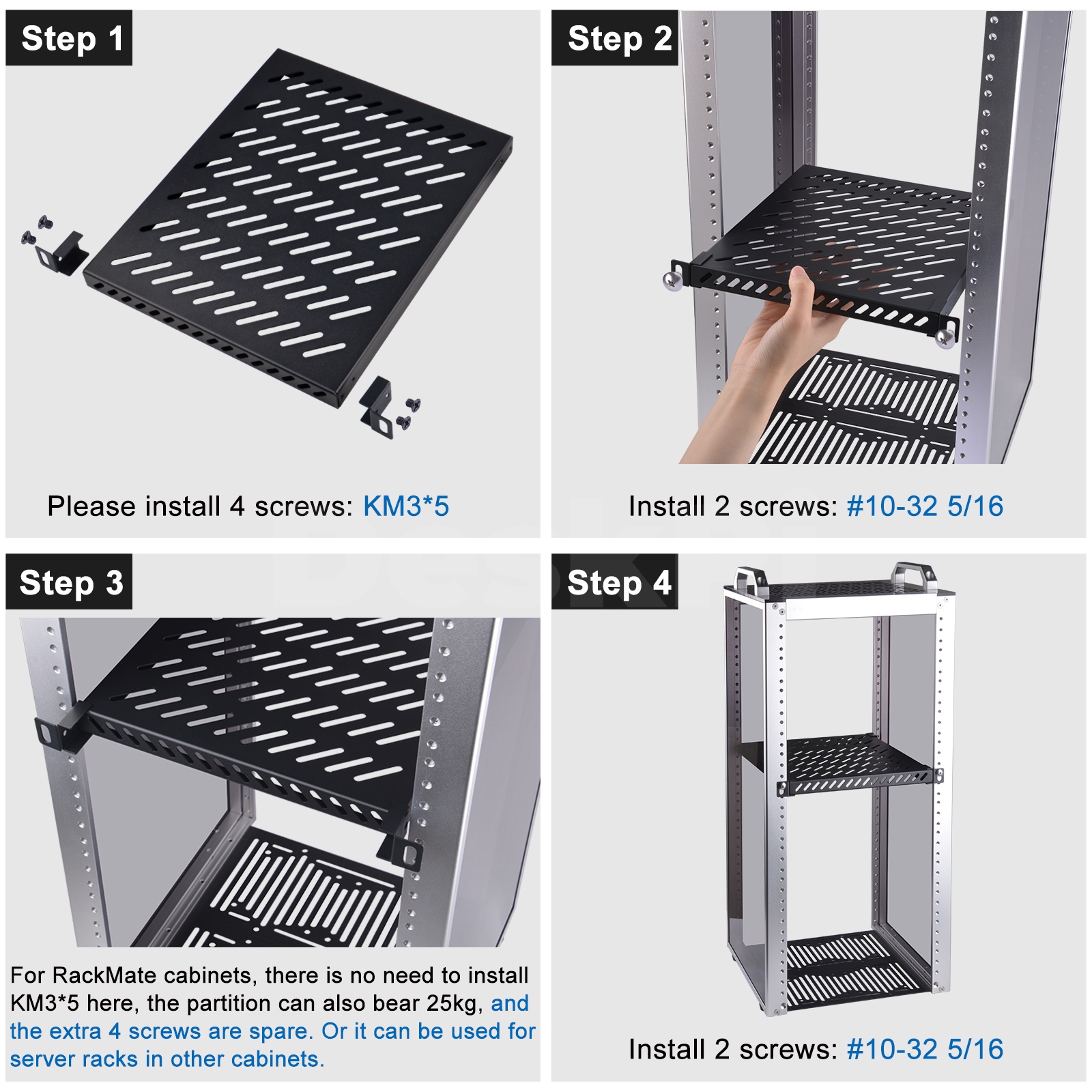 DeskPi RackMate Accessories 10 - Server Rack Shelf incelemesi ve fiyatı