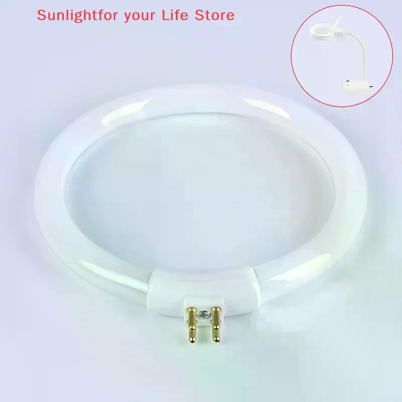 1pcs White Small Desk Round La - Ring Light Desk Small incelemesi ve fiyatı