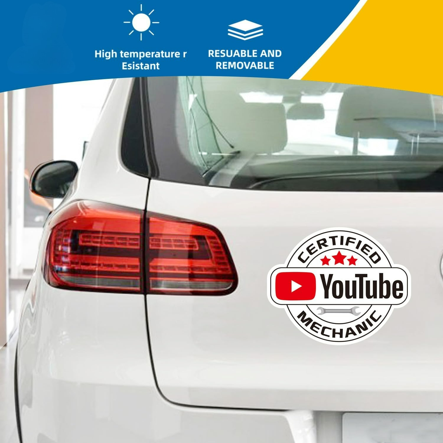 Universal YouTube Car Stickers - Office Youtuber incelemesi ve fiyatı