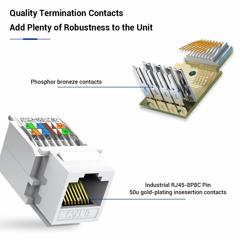 ZoeRax Cat6 RJ45 Tool-Less Key - Patch Panel Cat6 incelemesi ve fiyatı