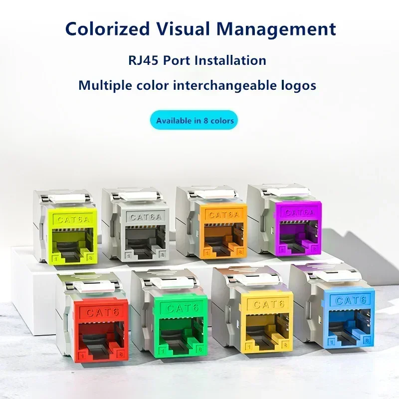 CAT6A Cat6 6 6A RJ45 Connector - Patch Panel Cat6 incelemesi ve fiyatı