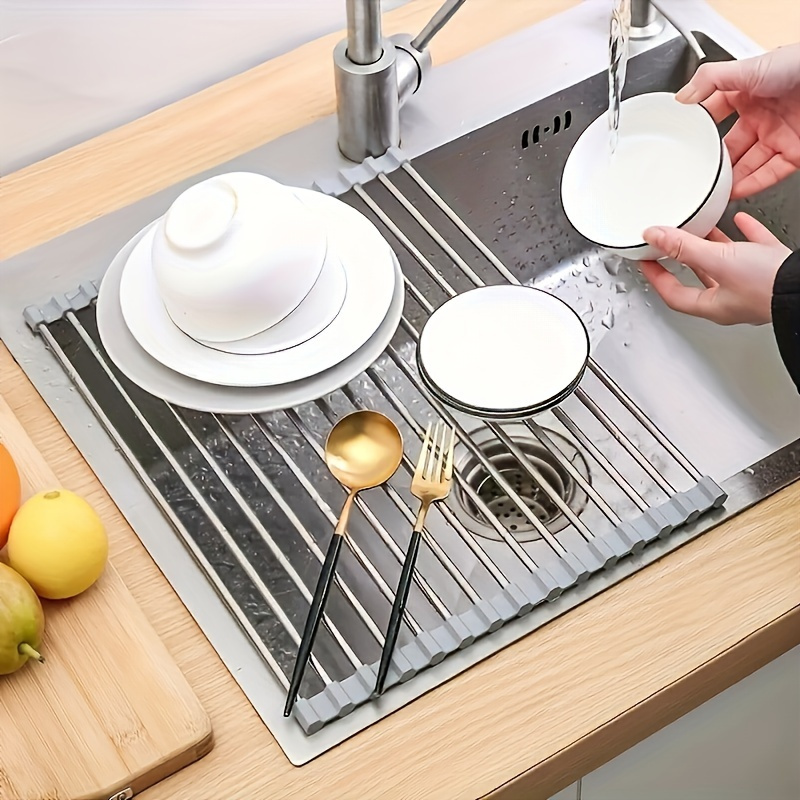 1pc Foldable Dish Drainer,Roll - Server Rack Shelf incelemesi ve fiyatı