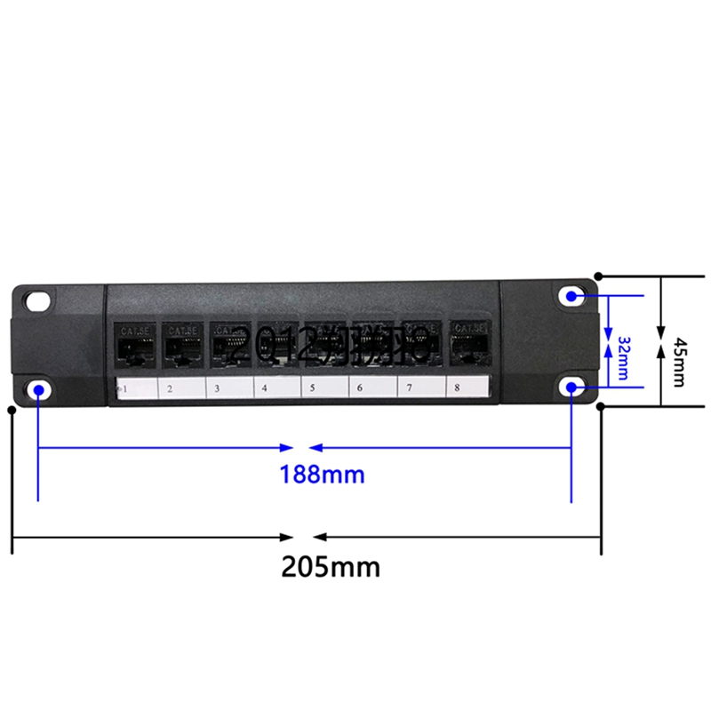 8 Port Straight-Through CAT6 P - Patch Panel Cat6 incelemesi ve fiyatı