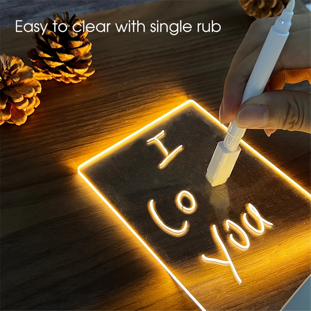 Transparent Luminous LED Night - Office Tech Gadgets incelemesi ve fiyatı