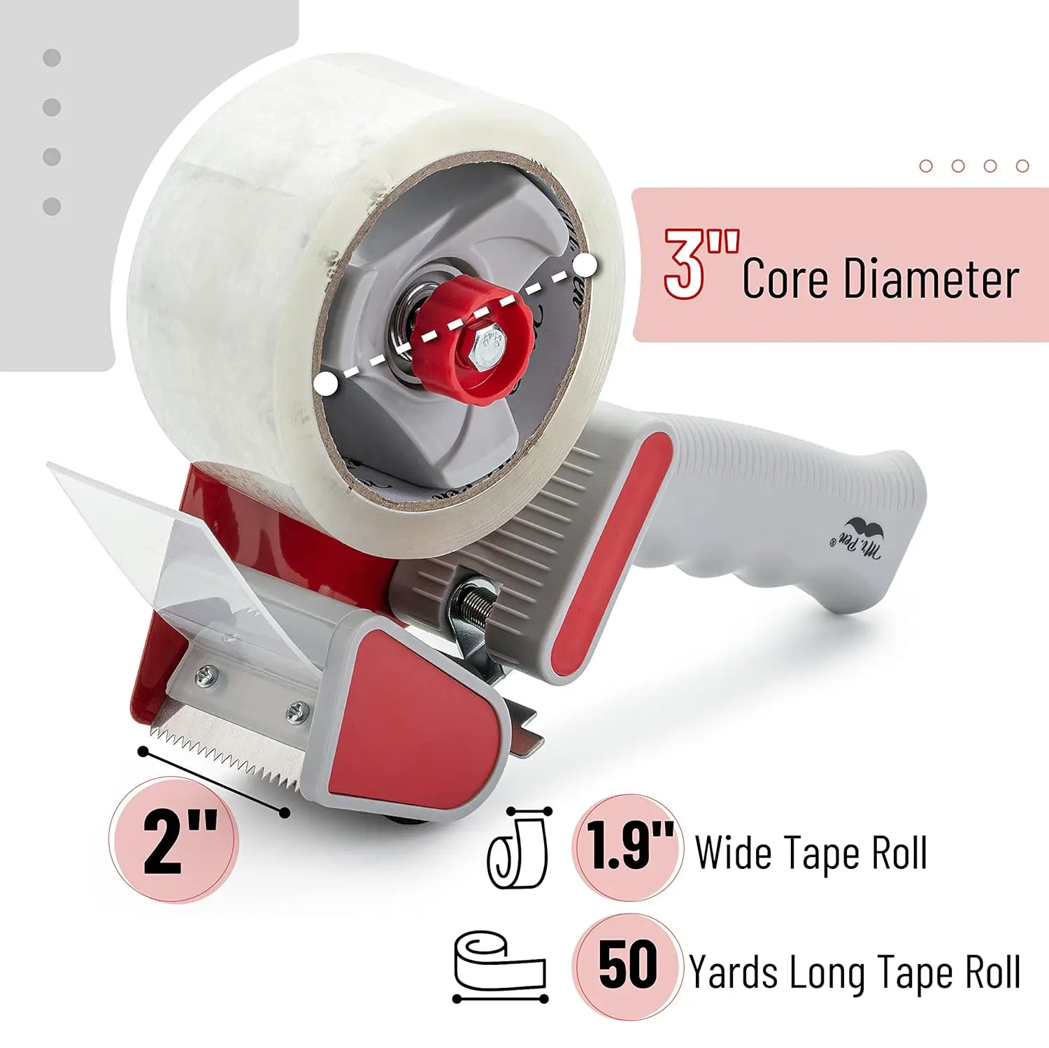Heavy Duty Packing Tape Dispen - Tape Gun Dispenser incelemesi ve fiyatı