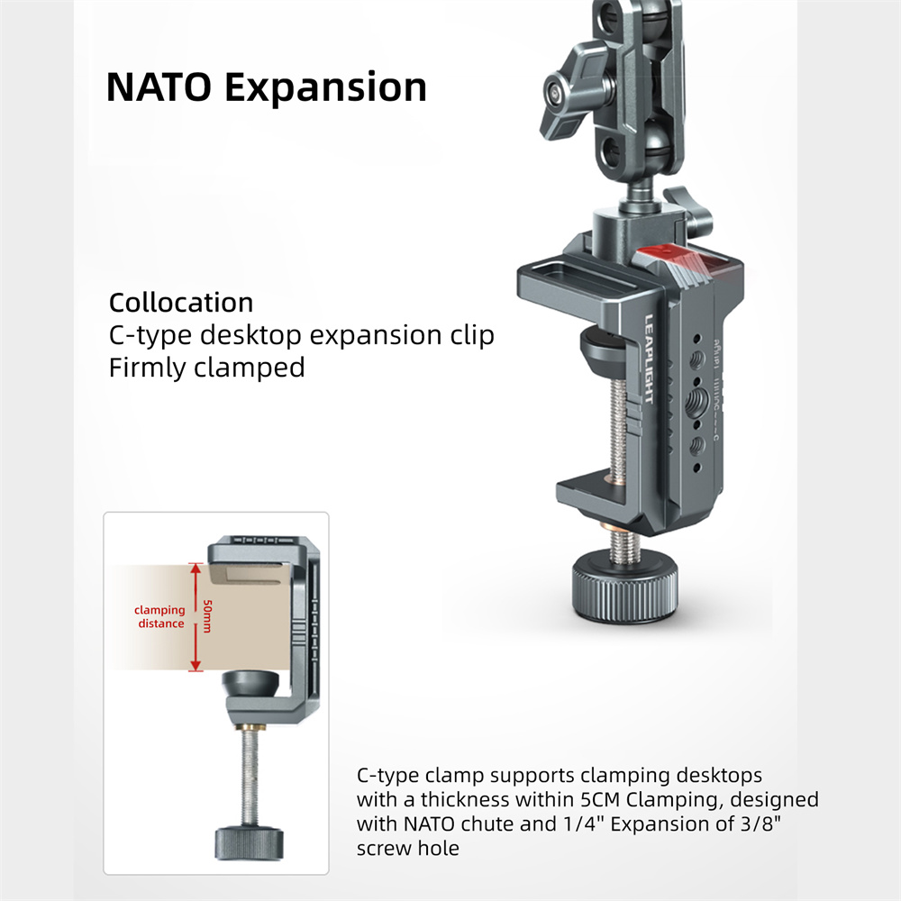 LEAPLIGHT Magic Arm w Clamp, O - Webcam Stand Clip incelemesi ve fiyatı