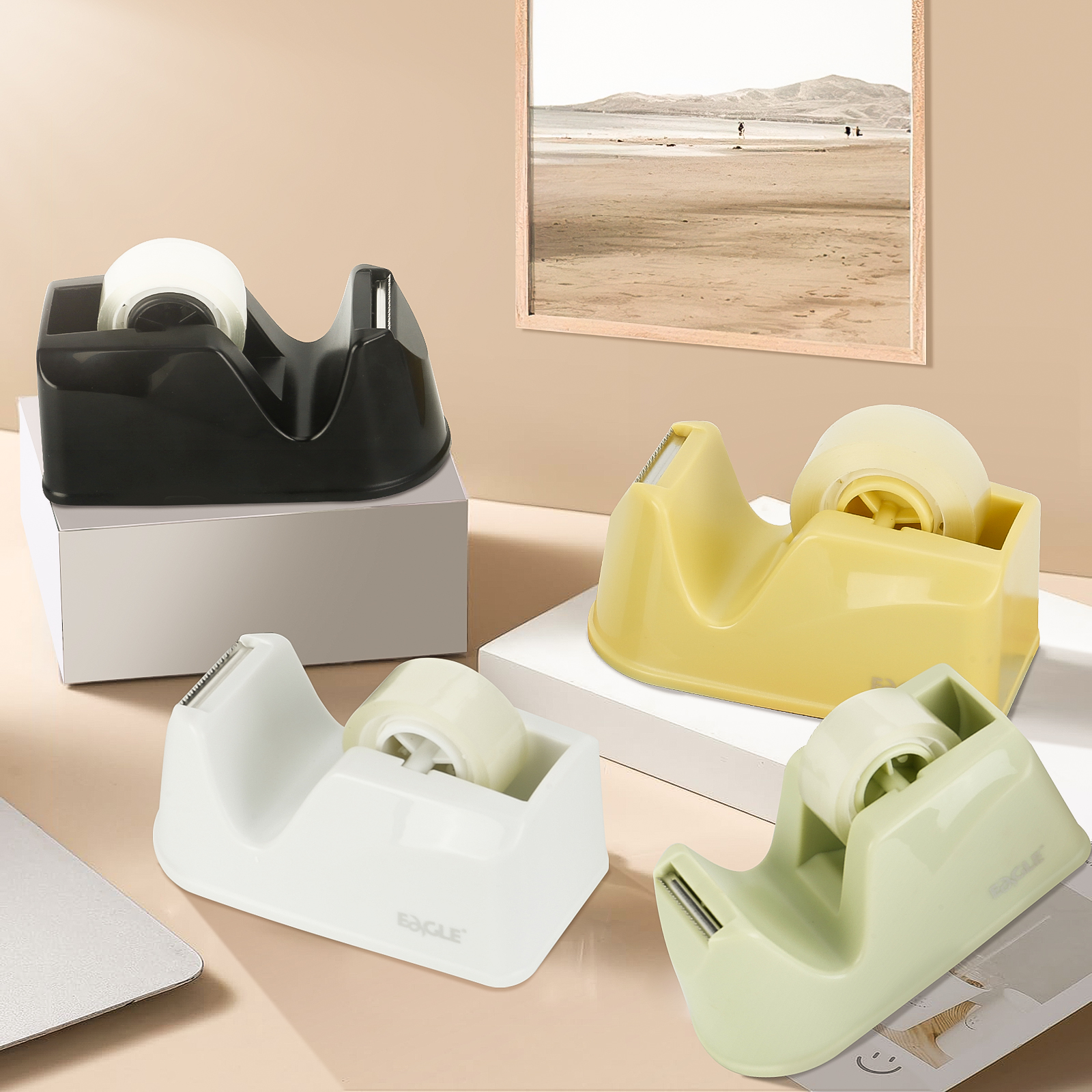 Adhesive Tape Dispenser With 8 - Tape Gun Dispenser incelemesi ve fiyatı