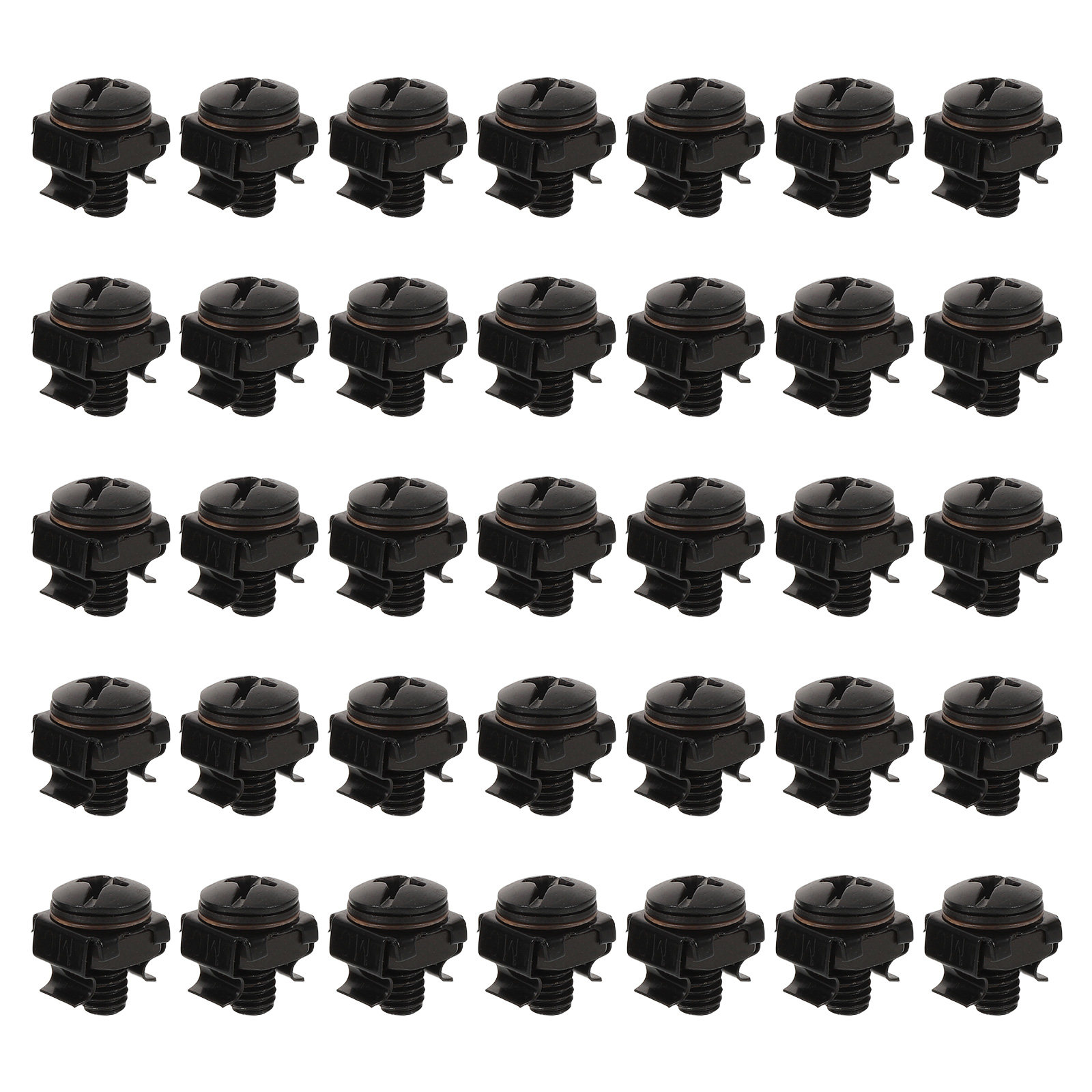 40Pcs Rack Mount Screws M6x14m - Server Rack Shelf incelemesi ve fiyatı