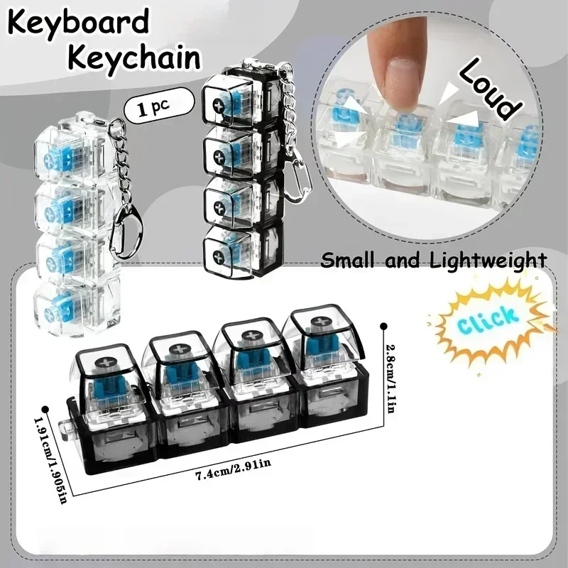 1pcs LED Keyboard Keycap Stres - Office Tech Gadgets incelemesi ve fiyatı