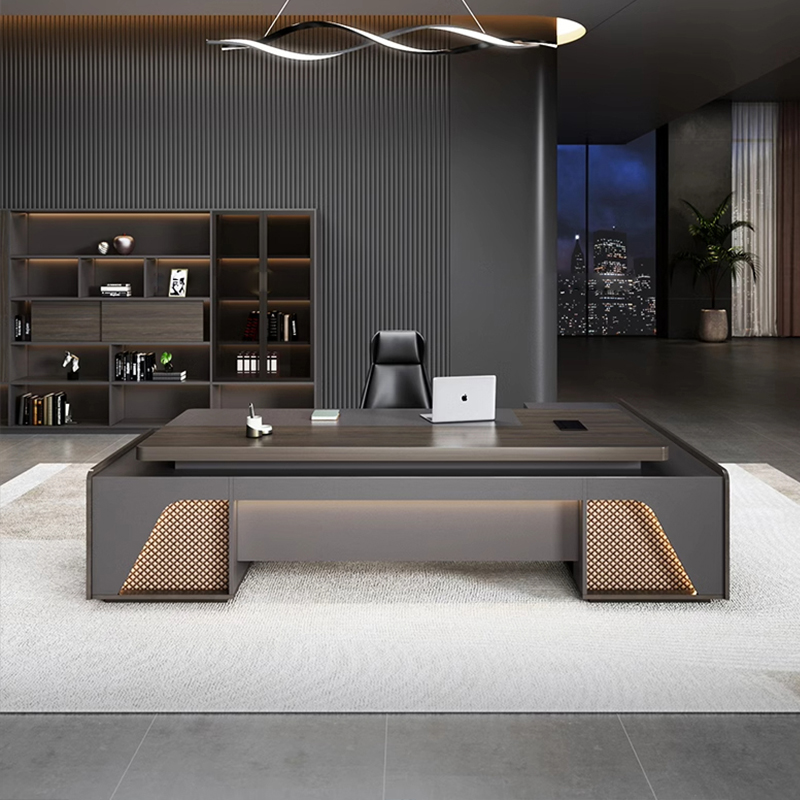 ❀zz Luxury Modern Ceo L Shape  - Office Tech Management incelemesi ve fiyatı