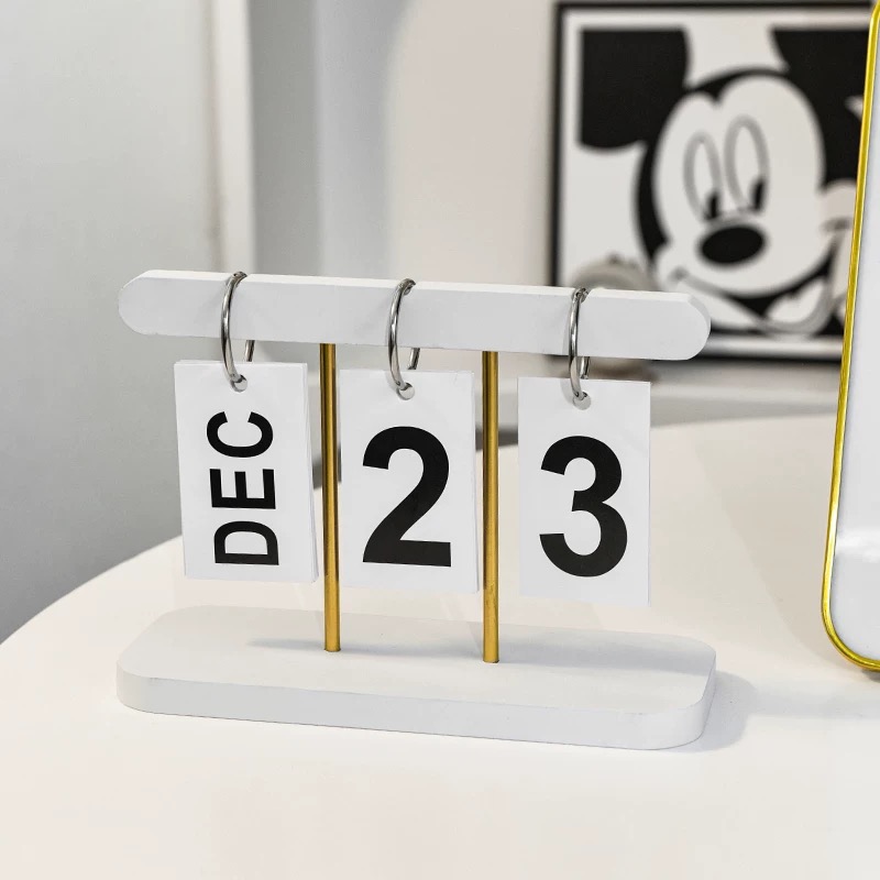 New Flip Wooden Perpetual Cale - Office Tech Gadgets incelemesi ve fiyatı