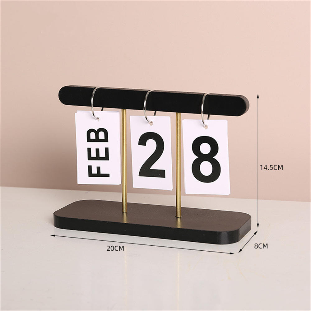 New Flip Wooden Perpetual Cale - Office Tech Gadgets incelemesi ve fiyatı