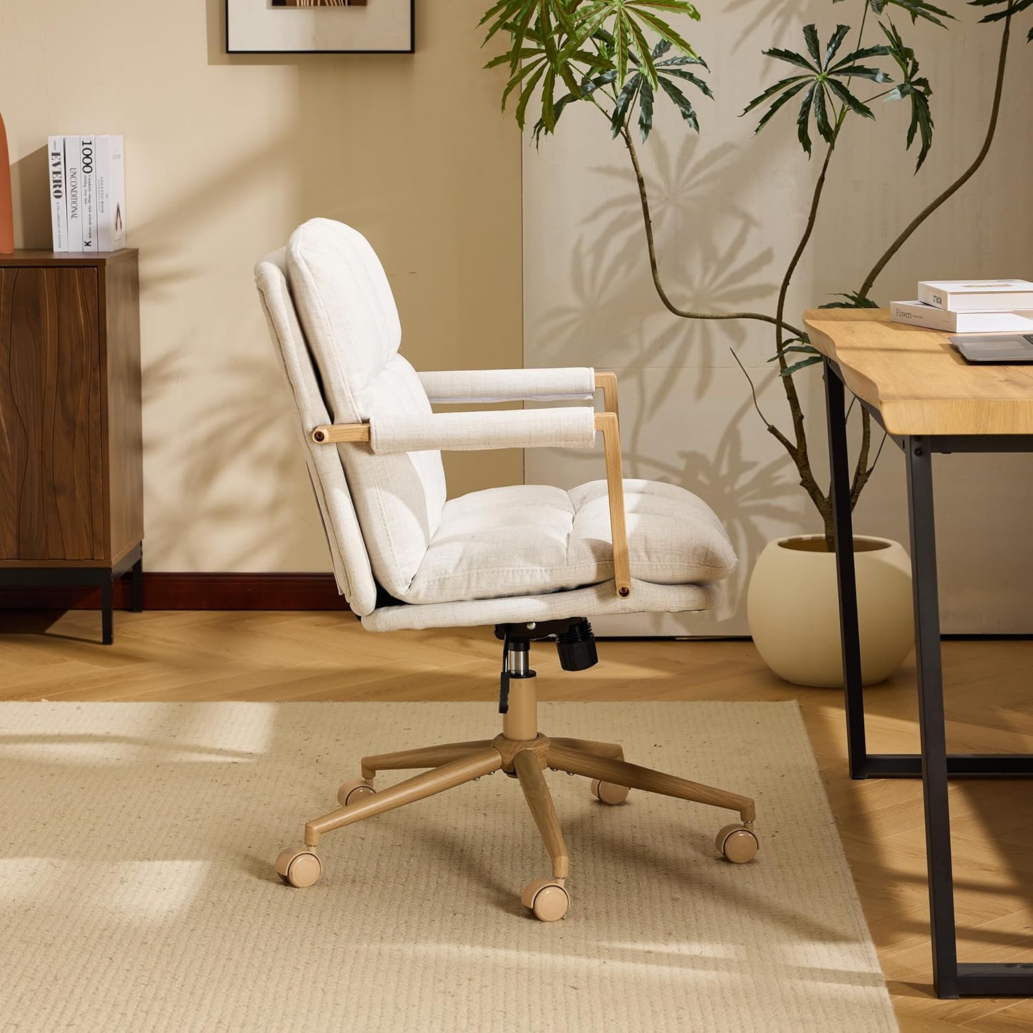 Comfy Linen Office Chair Wheel - Office Tech Chair incelemesi ve fiyatı