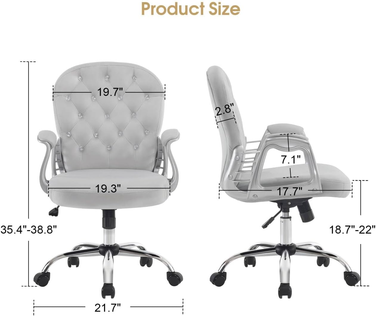Ergonomic Nail Tech Chair with - Office Tech Chair incelemesi ve fiyatı