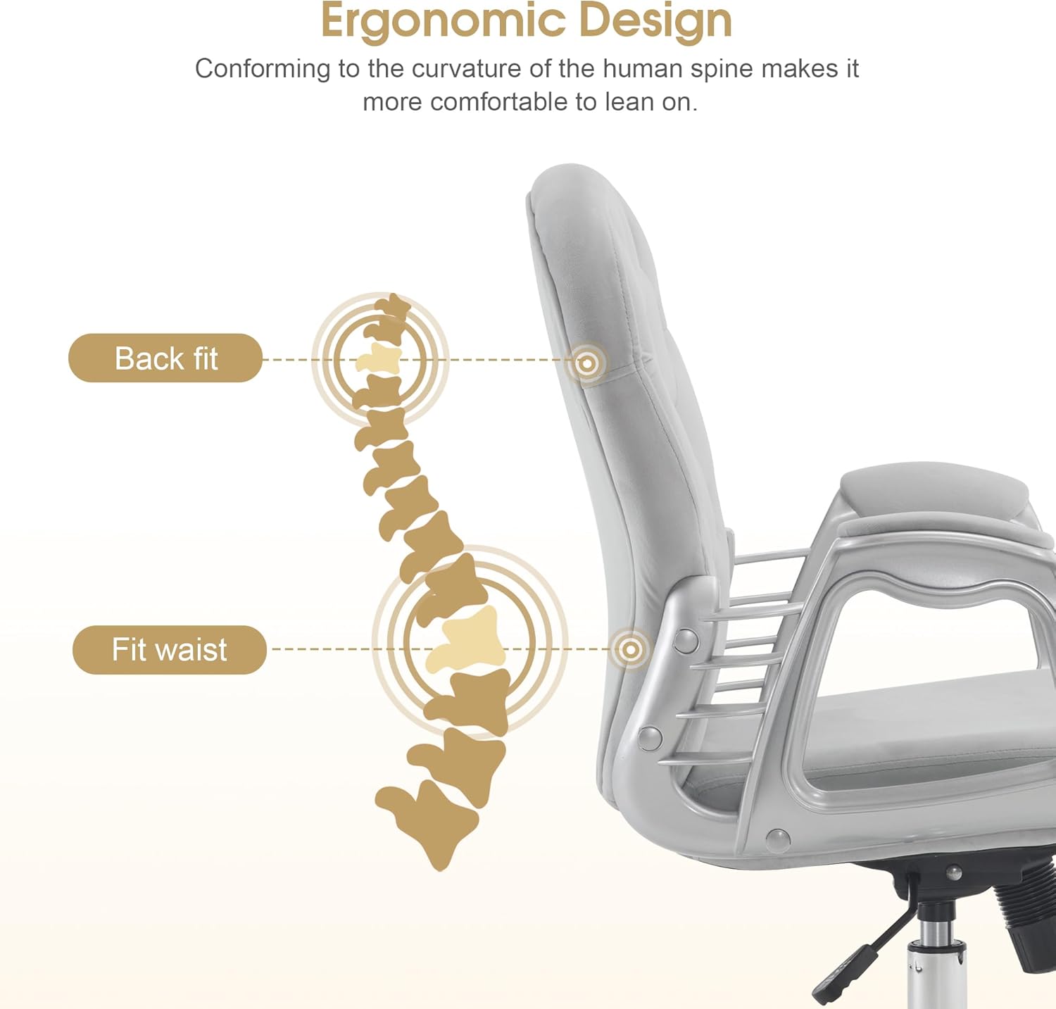 Ergonomic Nail Tech Chair with - Office Tech Chair incelemesi ve fiyatı