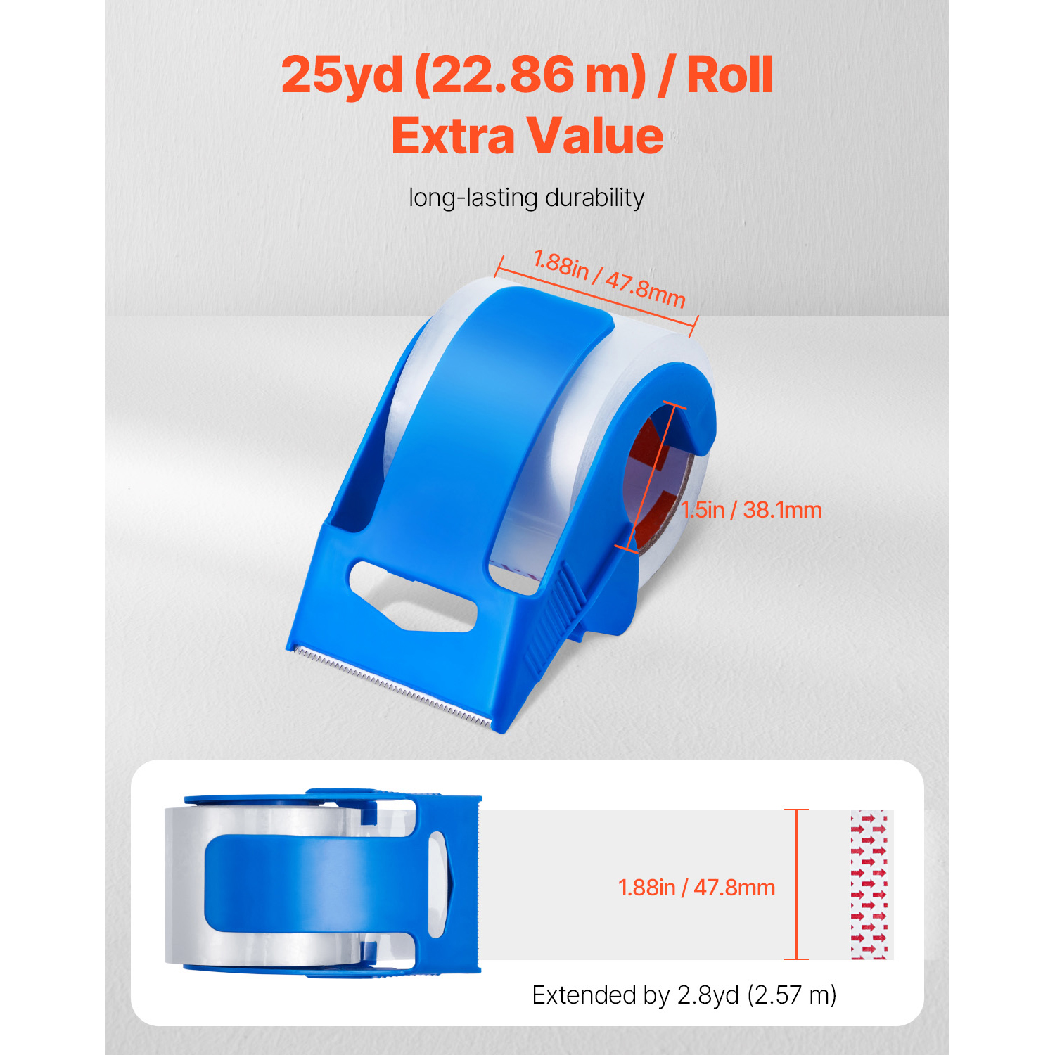 SucceBuy 1.5in Core 6 Rolls Cl - Tape Gun Dispenser incelemesi ve fiyatı