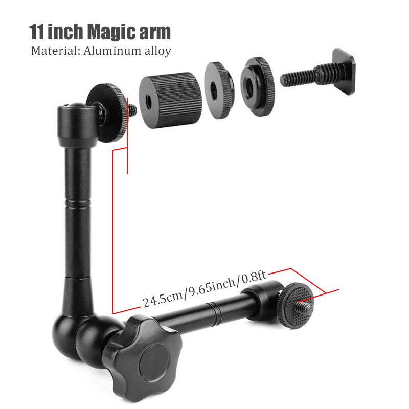 BFOLLOW Magic Arm 7 inch 11 in - Webcam Stand Clip incelemesi ve fiyatı